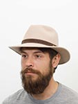 Шляпа STETSON арт. 2638102 TRAVELLER WOOLFELT (кремовый)